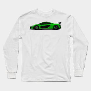 MCLAREN P1 GREEN Long Sleeve T-Shirt